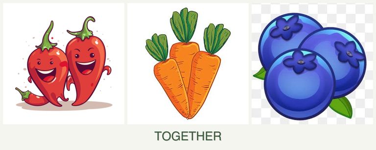 Can you plant peppers, carrots and blueberries together?