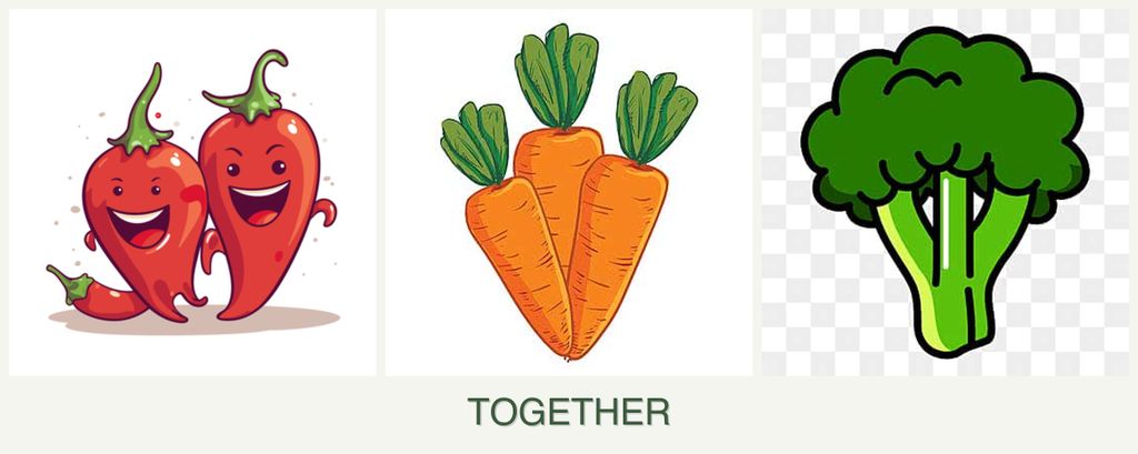 Can you plant peppers, carrots and broccoli together?