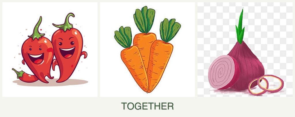 Can you plant peppers, carrots and onions together?