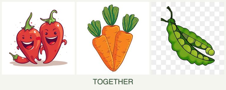 Can you plant peppers, carrots and peas together?