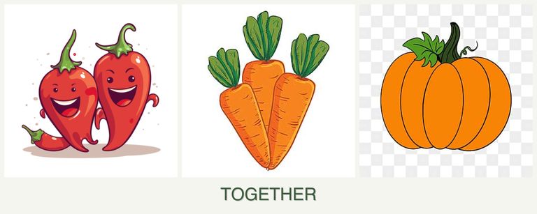 Can you plant peppers, carrots and pumpkin together?