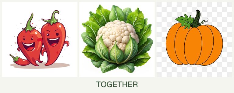 Can you plant peppers, cauliflower and pumpkin together?