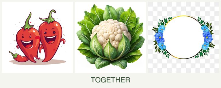 Can you plant peppers, cauliflower and zinnias together?
