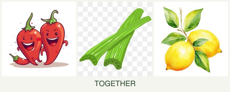 Can you plant peppers, celery and lemons together?