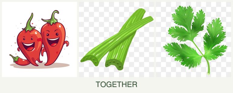Can you plant peppers, celery and parsley together?
