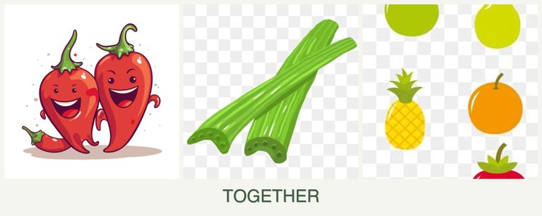 Can you plant peppers, celery and pears together?