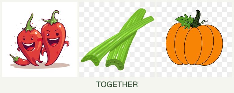 Can you plant peppers, celery and pumpkin together?