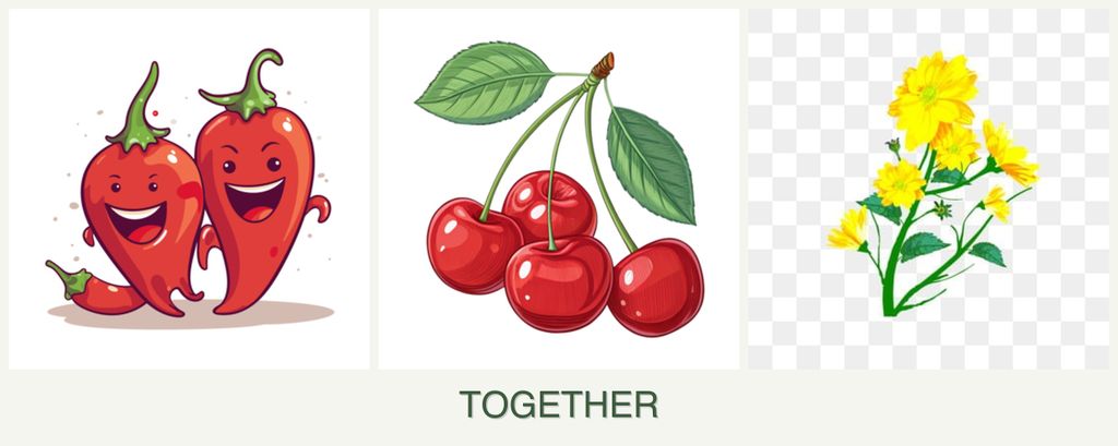 Can you plant peppers, cherries and calendula together?