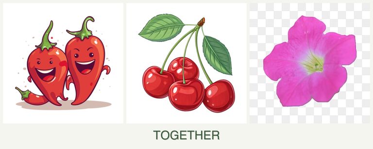 Can you plant peppers, cherries and petunias together?