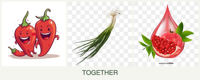 Can you plant peppers, chives and pomegranates together?