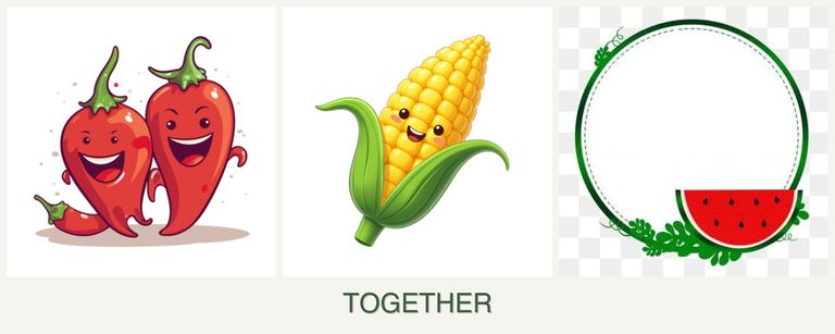 Can you plant peppers, corn and watermelons together?