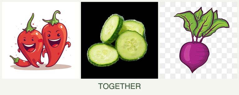 Can you plant peppers, cucumbers and beets together?