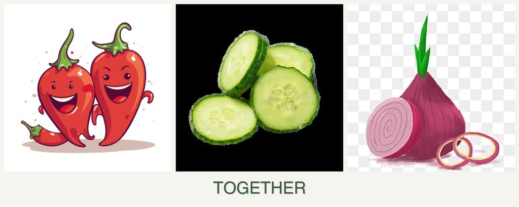 Can you plant peppers, cucumbers and onions together?