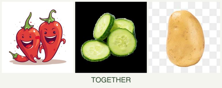 Can you plant peppers, cucumbers and potatoes together?