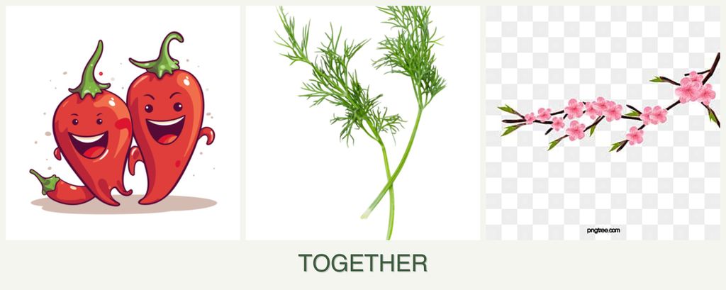 Can you plant peppers, dill and peaches together?