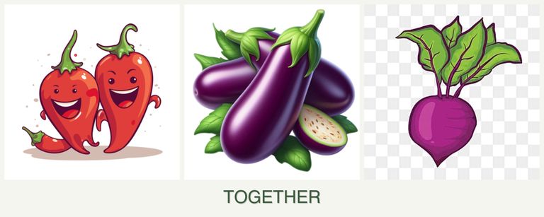 Can you plant peppers, eggplant and beets together?