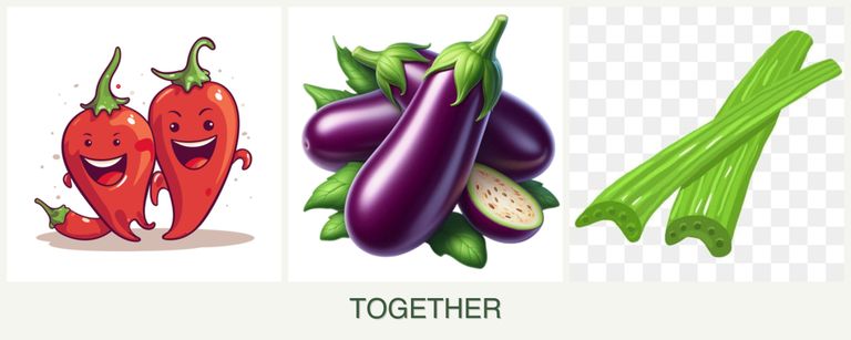 Can you plant peppers, eggplant and celery together?