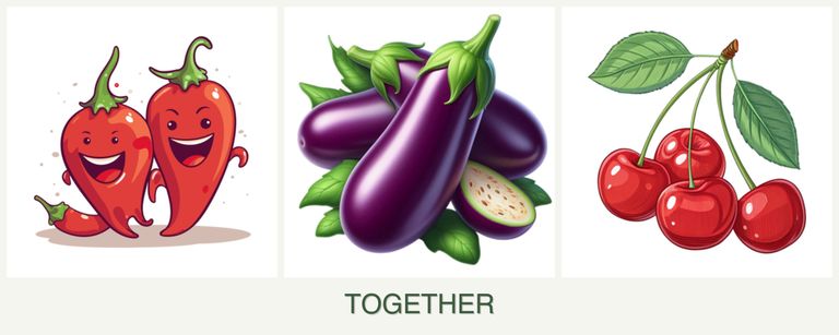 Can you plant peppers, eggplant and cherries together?