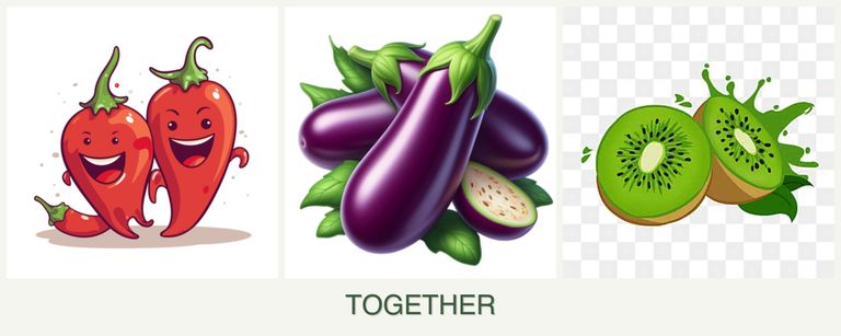 Can you plant peppers, eggplant and kiwi together?