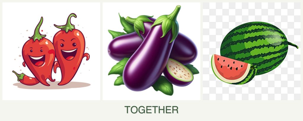 Can you plant peppers, eggplant and melons together?