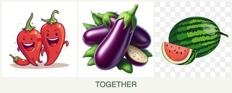 Can you plant peppers, eggplant and melons together?