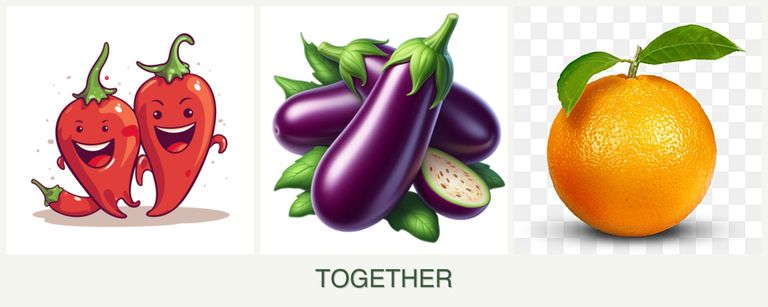 Can you plant peppers, eggplant and oranges together?