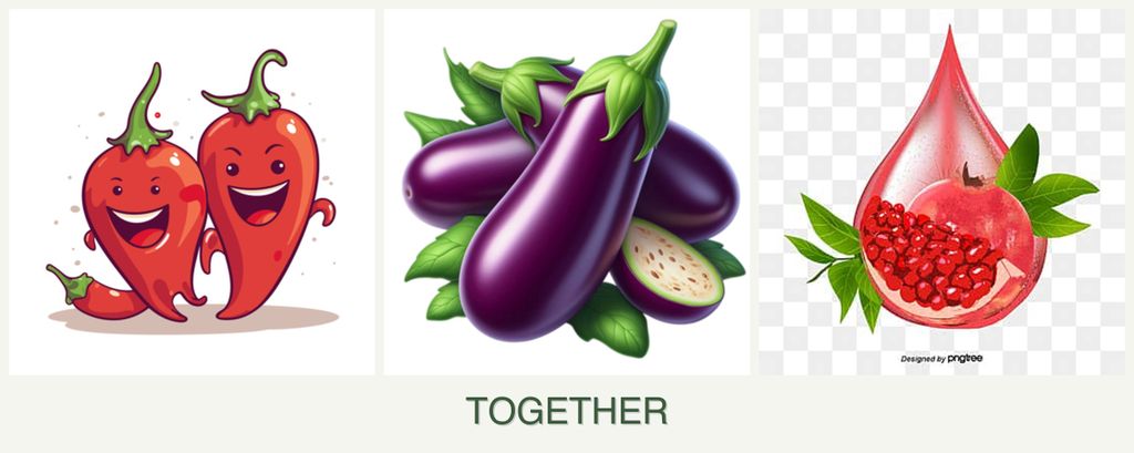 Can you plant peppers, eggplant and pomegranates together?