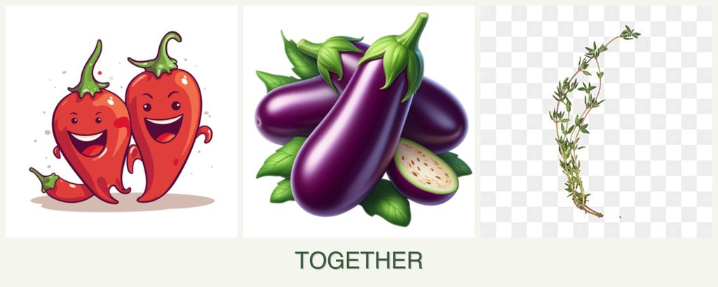 Can you plant peppers, eggplant and thyme together?