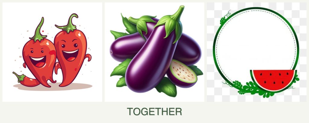 Can you plant peppers, eggplant and watermelons together?