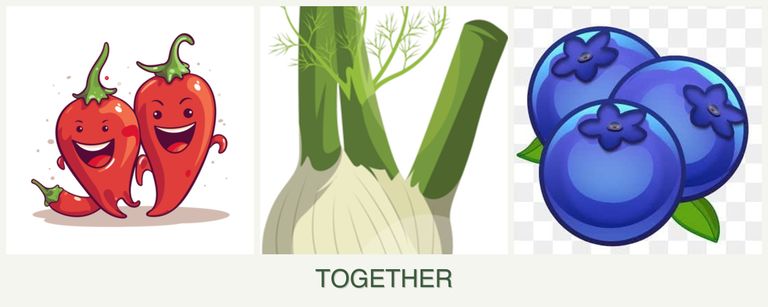 Can you plant peppers, fennel and blueberries together?
