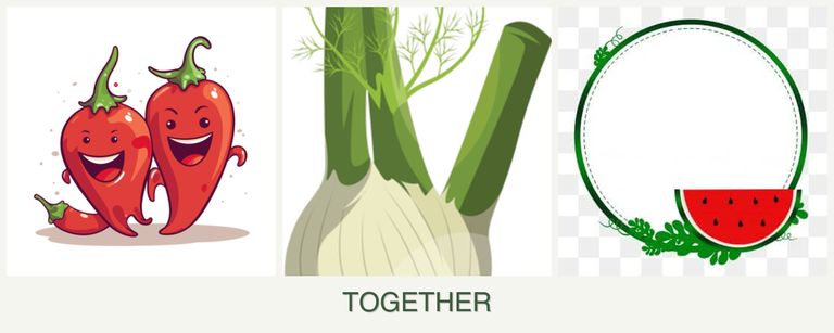 Can you plant peppers, fennel and watermelons together?