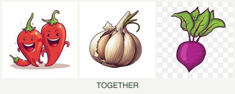 Can you plant peppers, garlic and beets together?