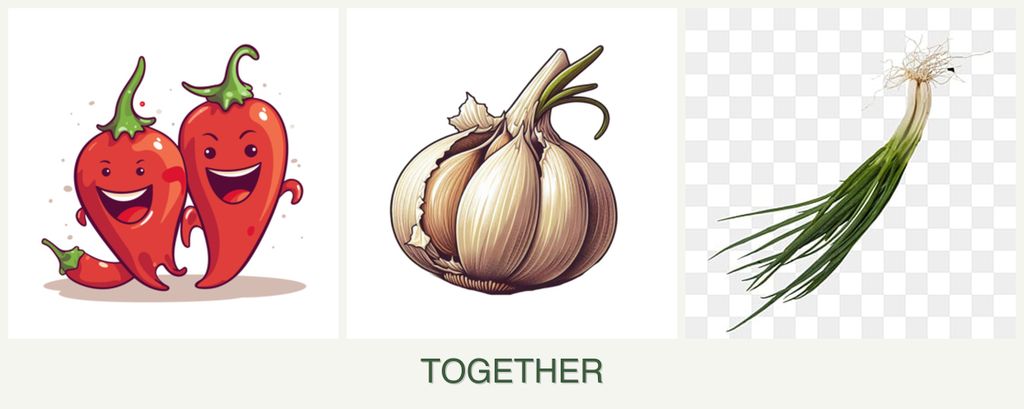 Can you plant peppers, garlic and chives together?
