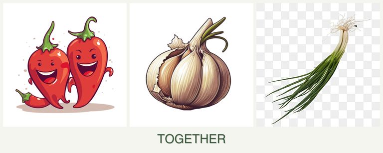 Can you plant peppers, garlic and chives together?