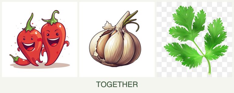 Can you plant peppers, garlic and parsley together?