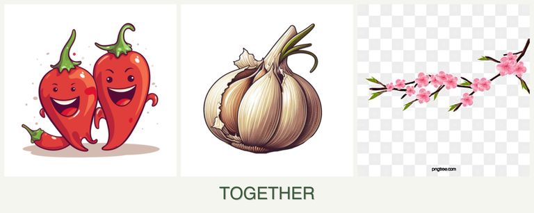 Can you plant peppers, garlic and peaches together?