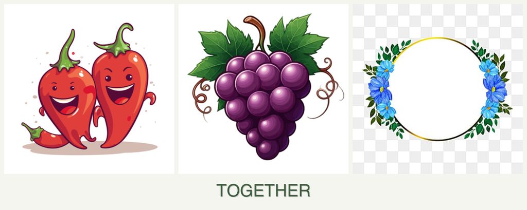 Can you plant peppers, grapes and zinnias together?