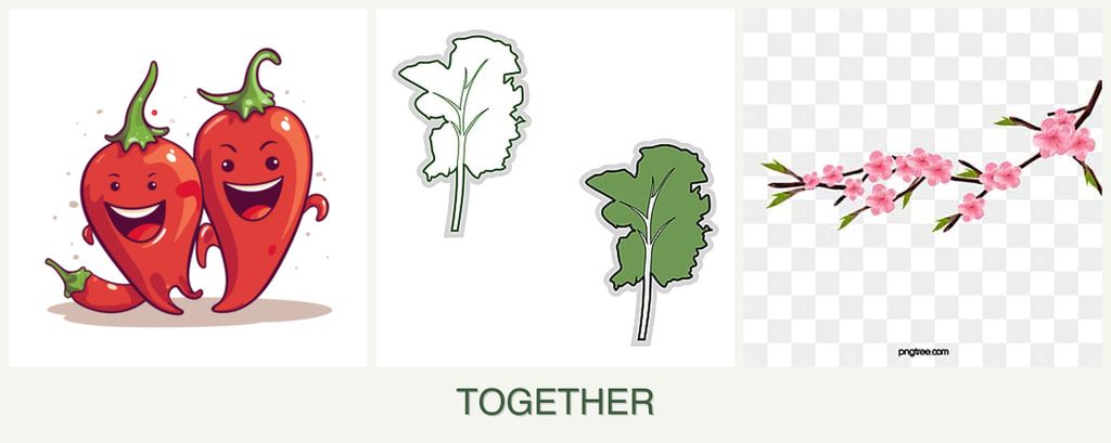 Can you plant peppers, kale and peaches together?