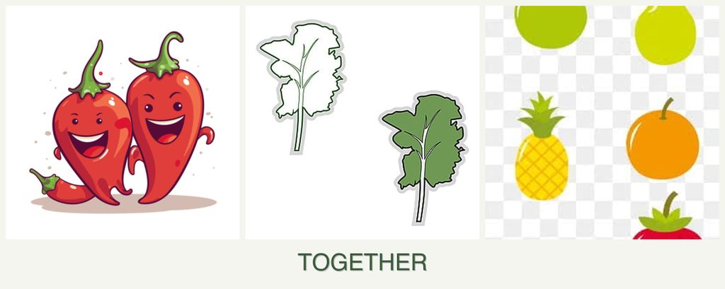 Can you plant peppers, kale and pears together?