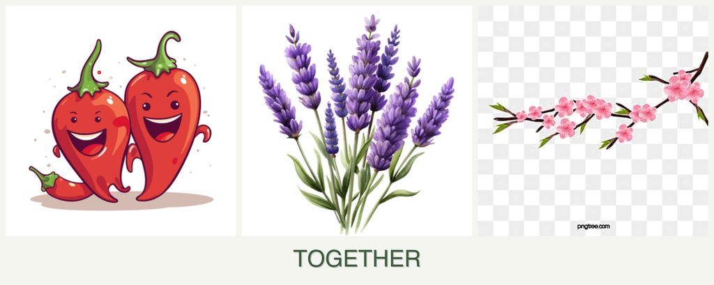 Can you plant peppers, lavender and peaches together?