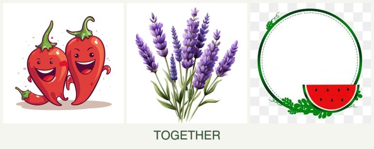 Can you plant peppers, lavender and watermelons together?