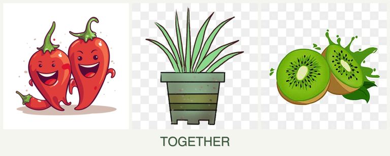 Can you plant peppers, lemongrass and kiwi together?