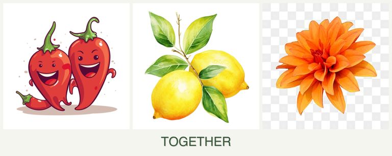 Can you plant peppers, lemons and dahlias together?