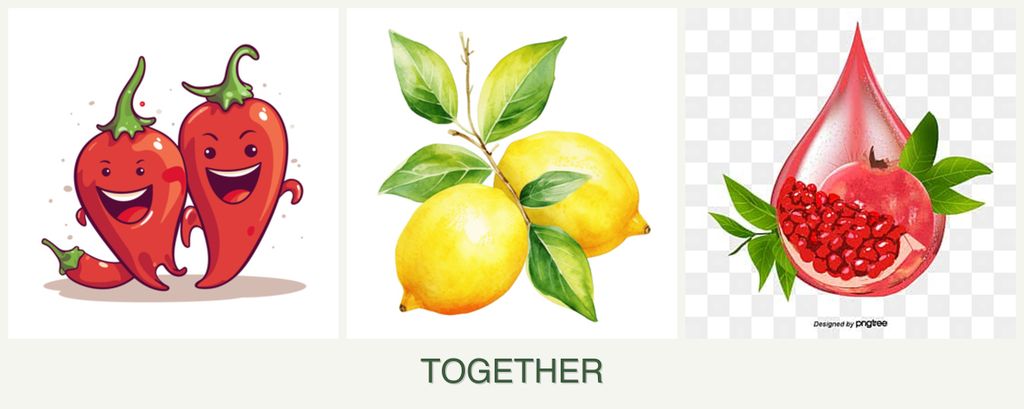 Can you plant peppers, lemons and pomegranates together?