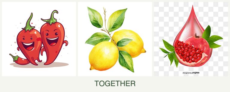 Can you plant peppers, lemons and pomegranates together?