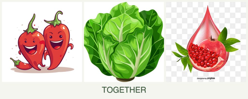 Can you plant peppers, lettuce and pomegranates together?