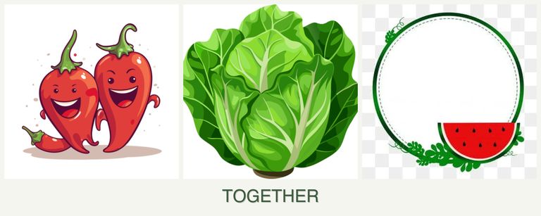 Can you plant peppers, lettuce and watermelons together?