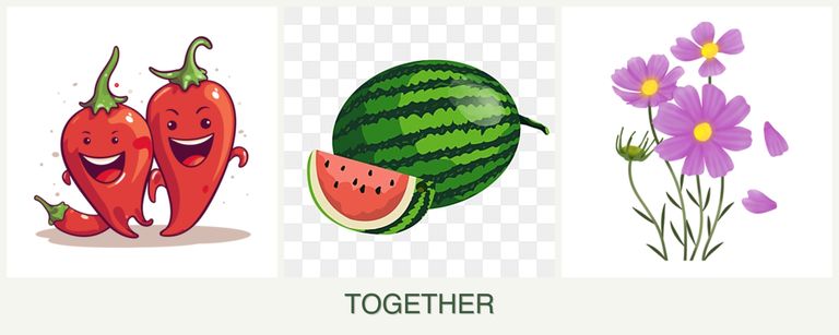 Can you plant peppers, melons and cosmos together?