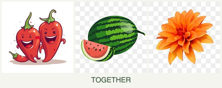 Can you plant peppers, melons and dahlias together?