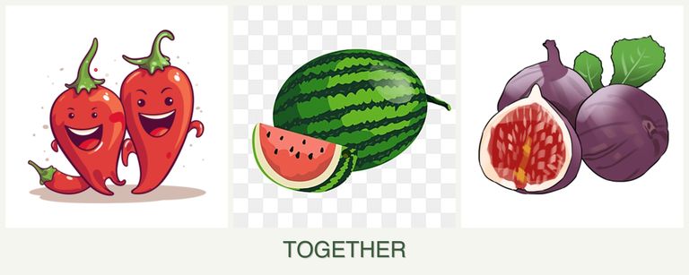Can you plant peppers, melons and figs together?